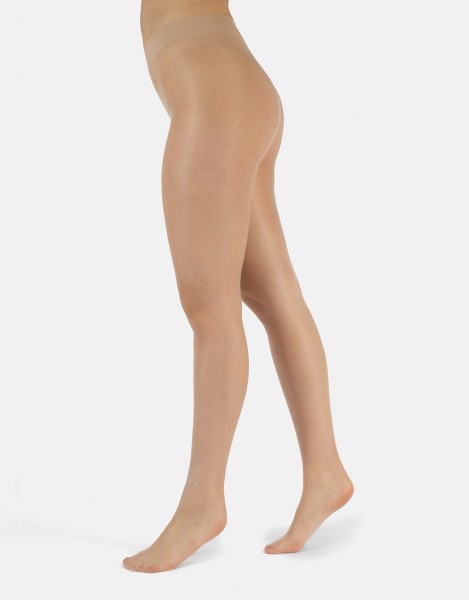 Cette - Hauchzarte Sommerstrumpfhose mit transparenter Fußspitze Make Up Satin 8 denier